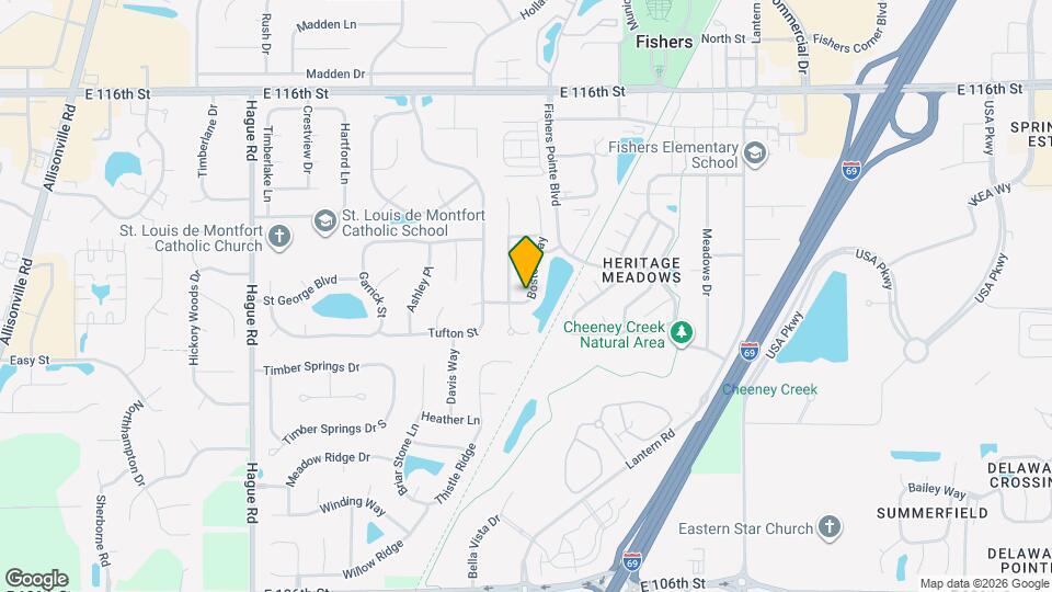 11212 Boston Way Map and Location Details