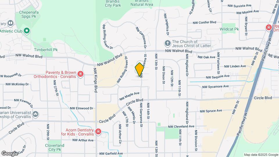 2308 NW Garryanna St Map and Location Details