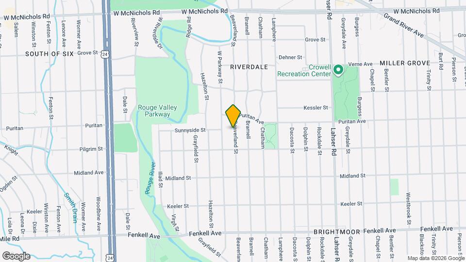 15885 Beaverland St Map and Location Details