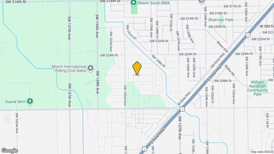 22720 SW 130th Ave Map and Location Details