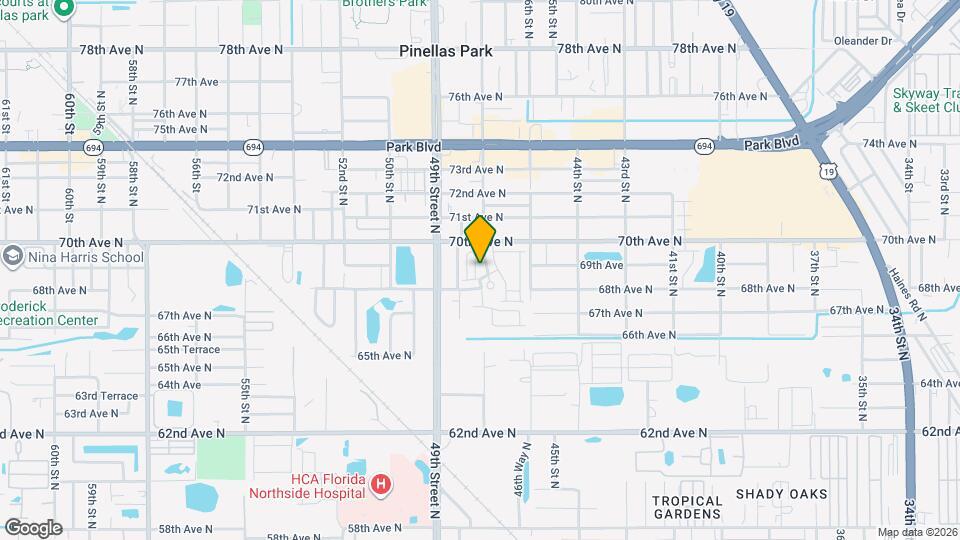 6881 47th Ln N Map and Location Details