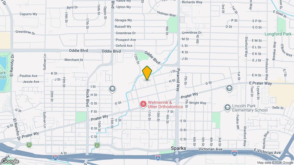 1060 H St Map and Location Details