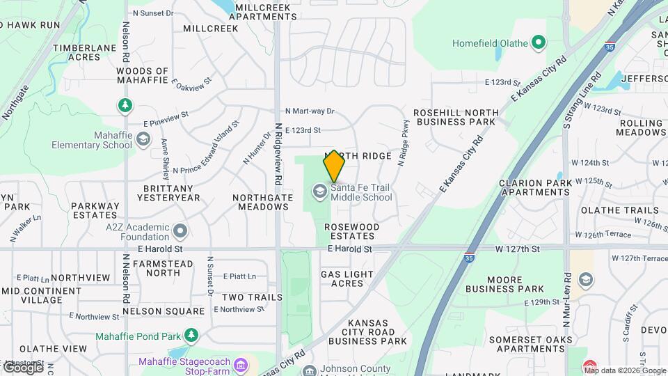 1414 E Mart-Way Cir Map and Location Details