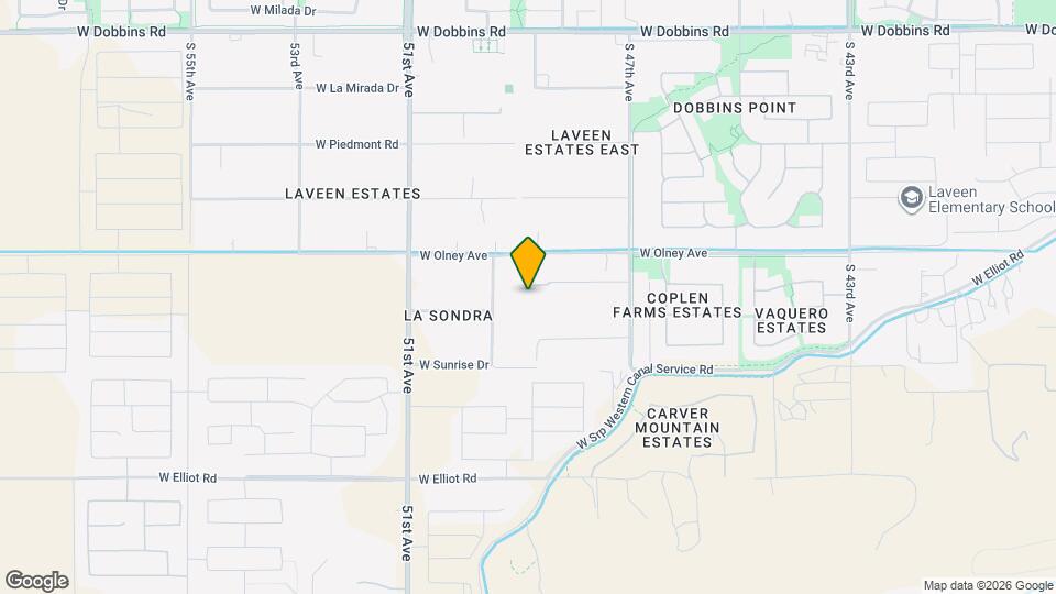 4831 W Pearce Rd Map and Location Details