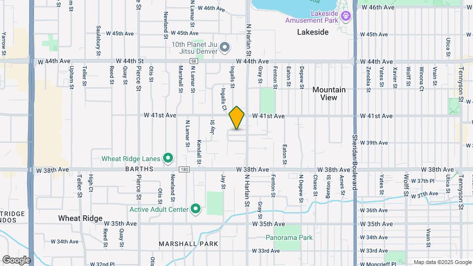 6065 W 39th Pl Map and Location Details