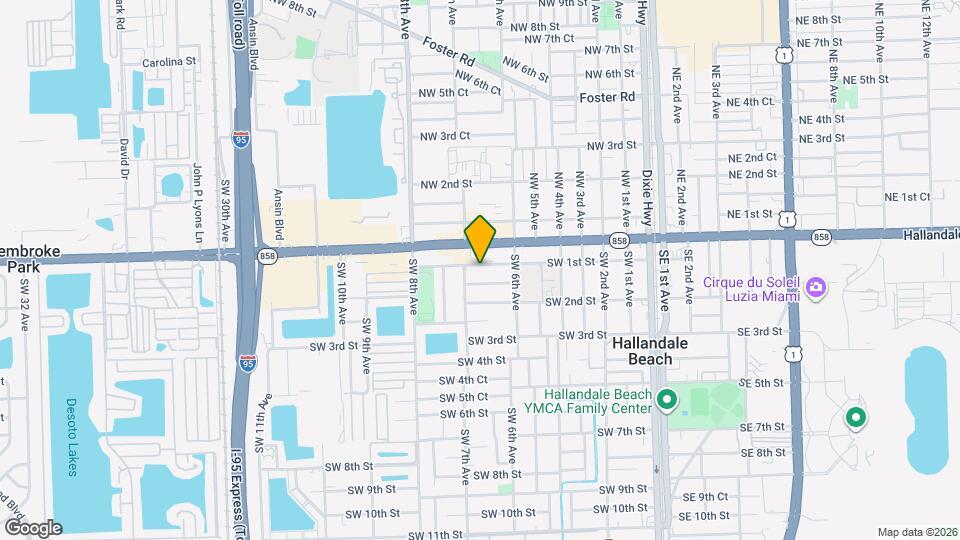 637 SW 1st St Map and Location Details