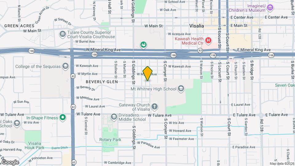 801 S Sowell St Mapa y Detalles de la Ubicación
