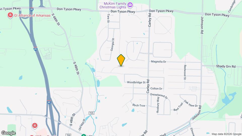 4401 Summerfield Cir Map and Location Details