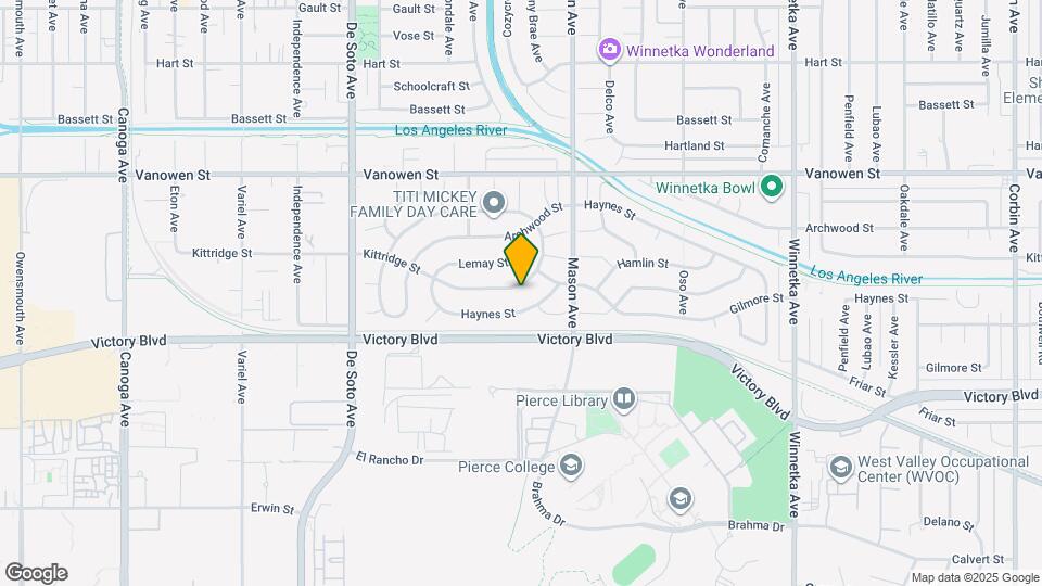 20578 Kittridge St Map and Location Details