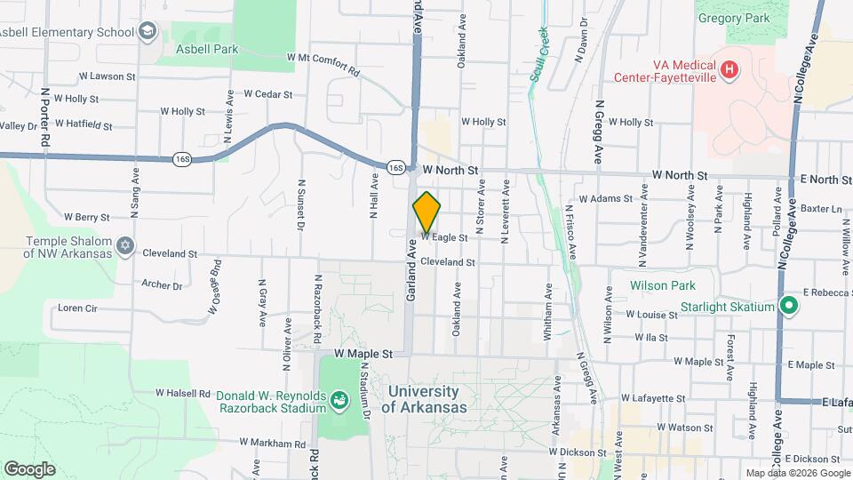 1057 W Eagle St Map and Location Details