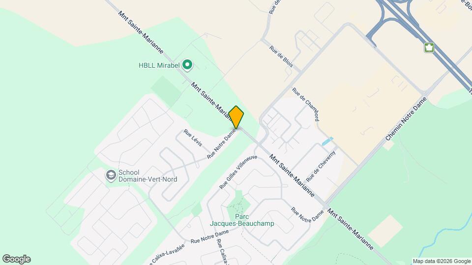 16545-16549 Notre-Dame Rue Map and Location Details