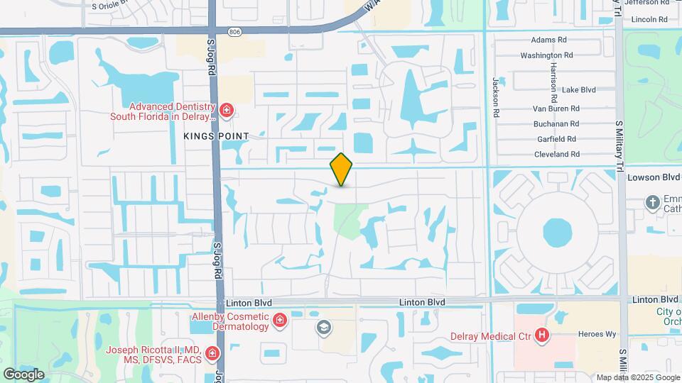 708 Normandy Ln Map and Location Details