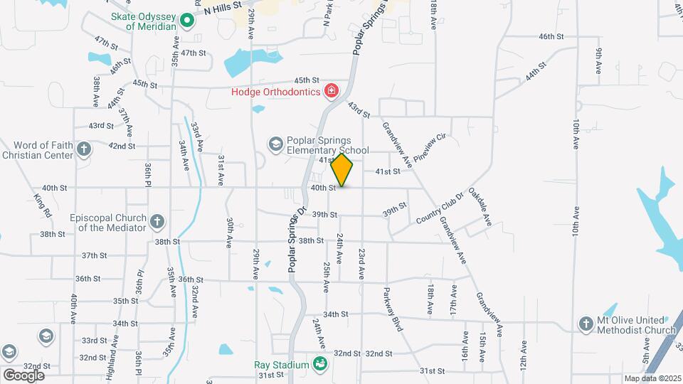 2331 40th St Map and Location Details