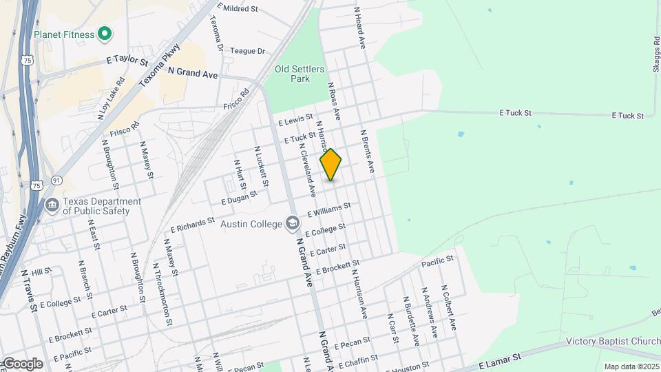 1106 N Harrison Ave Map and Location Details