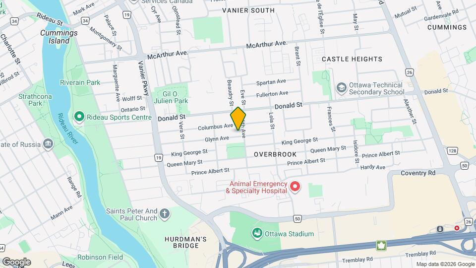 263 Glynn Av Map and Location Details