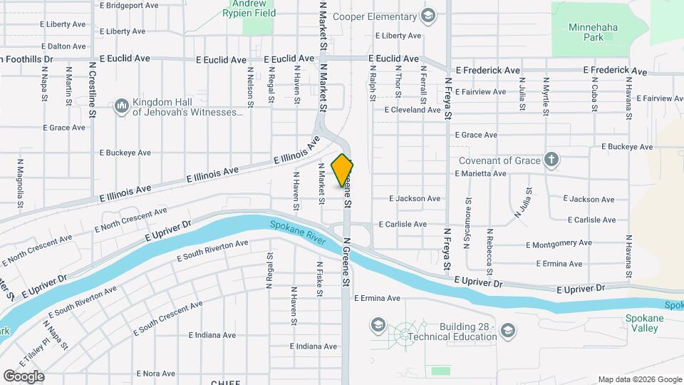 3127 E Jackson Ave Map and Location Details