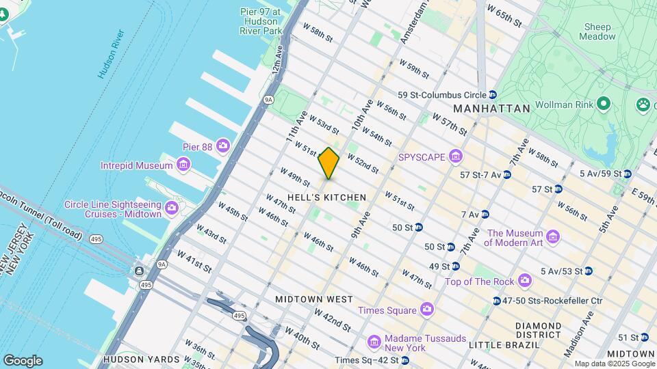 728 Tenth Ave Map and Location Details