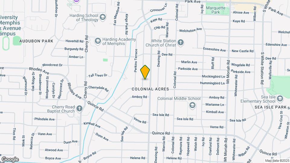1256 W Perkins Rd Map and Location Details
