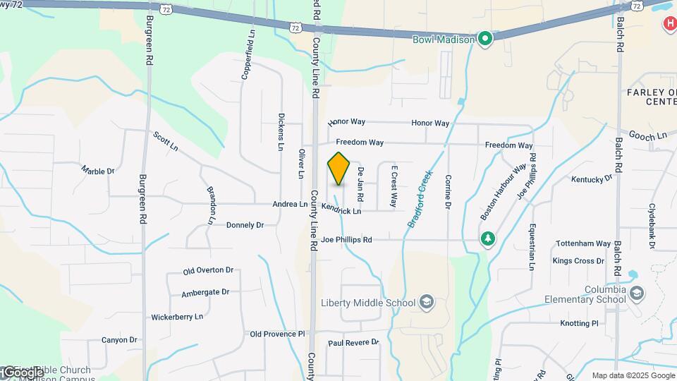 107 Haven Ridge Rd Map and Location Details