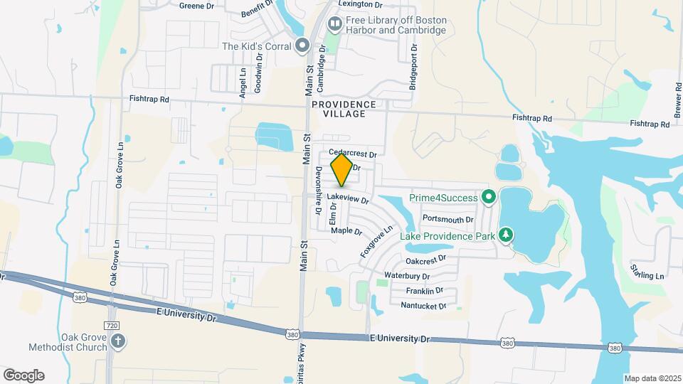 10013 Lakeview Dr Map and Location Details