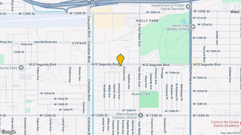 2512 W El Segundo Blvd Map and Location Details