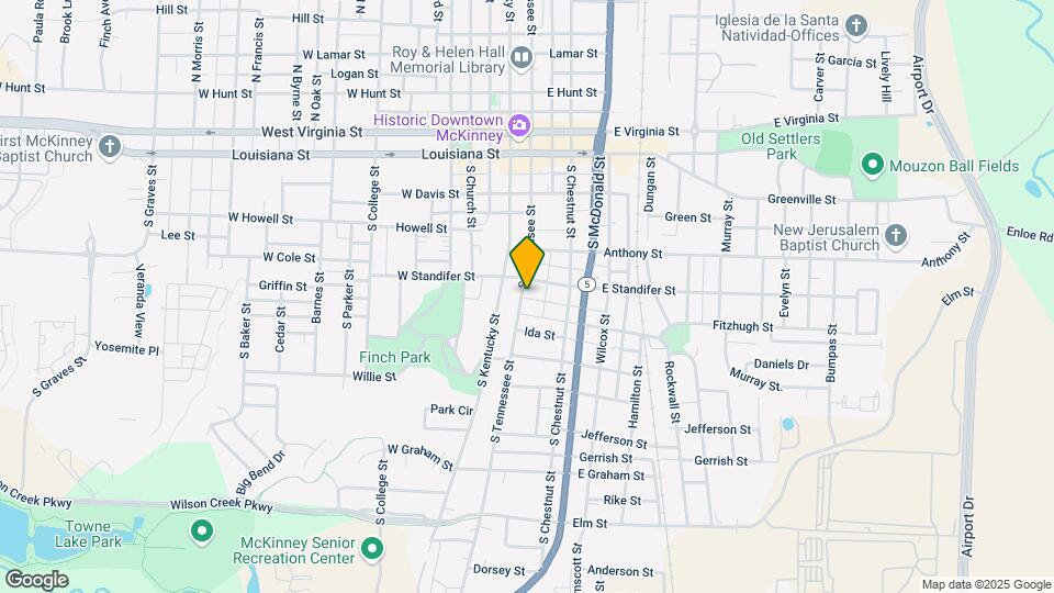 505 S Tennessee St Map and Location Details