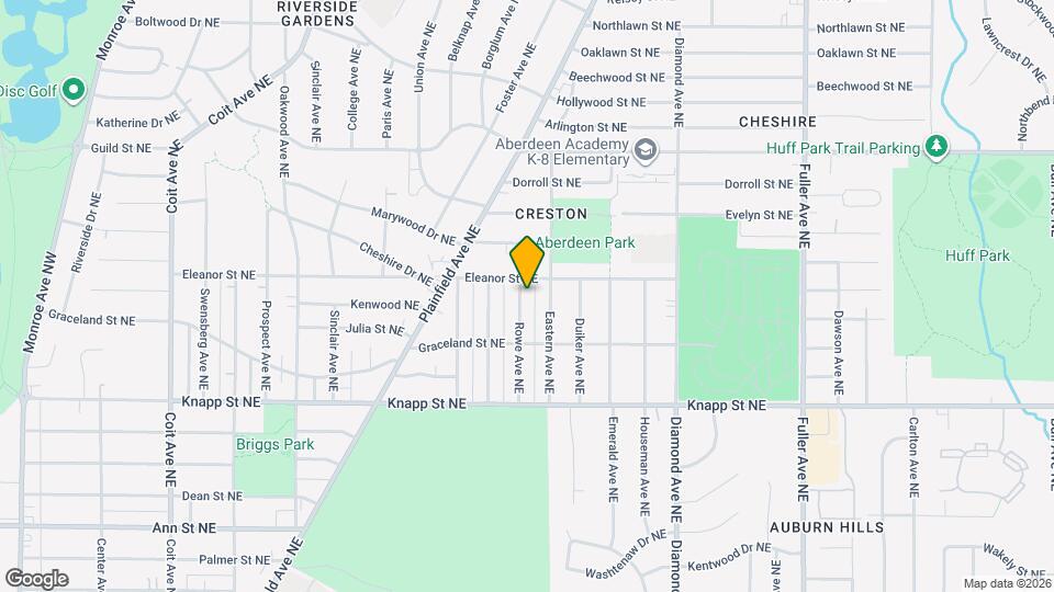 2148 Rowe Ave NE Map and Location Details