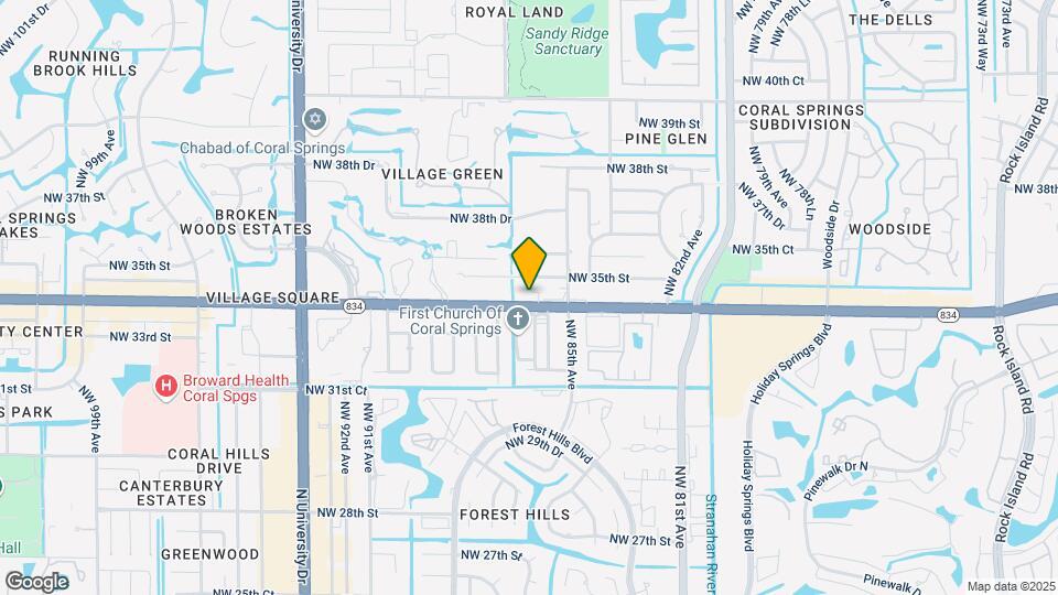 8605 W Sample Rd Map and Location Details