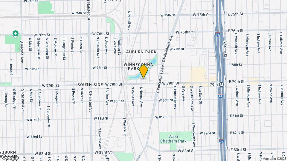 7853 S Normal Ave Map and Location Details