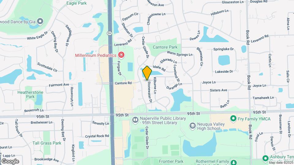 2849 Stonewater Dr Map and Location Details
