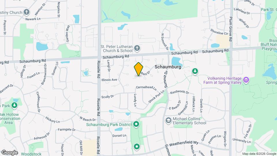 287 Pembridge Ln Map and Location Details