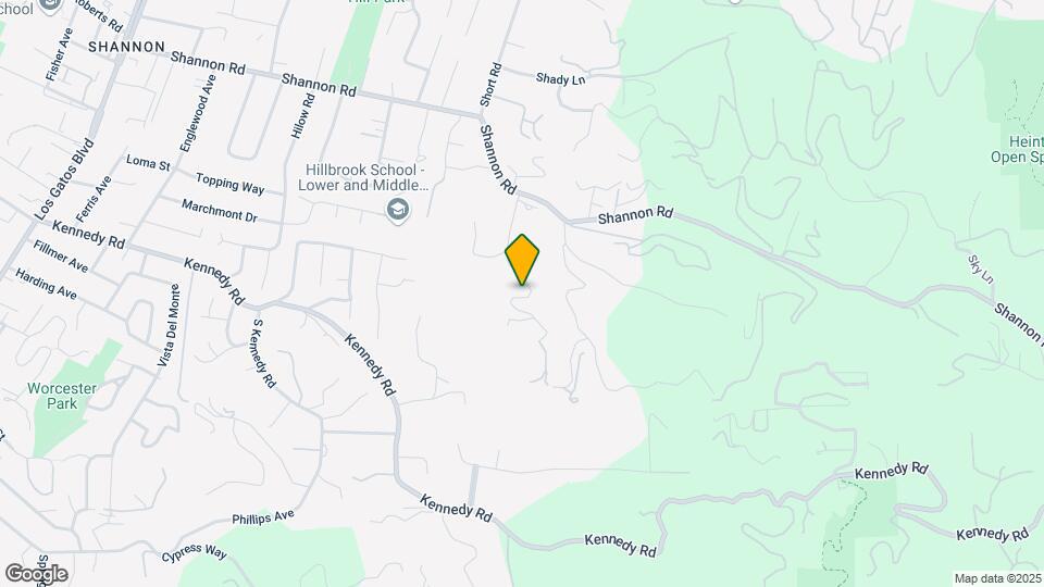 15975 Cerro Vista Dr Map and Location Details