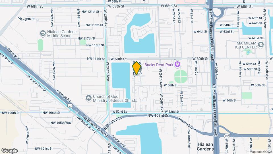 5721 W 26th Ave Mapa y Detalles de la Ubicación