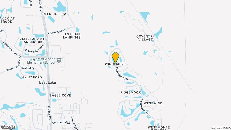 4300 Ridgemoor Dr N Map and Location Details
