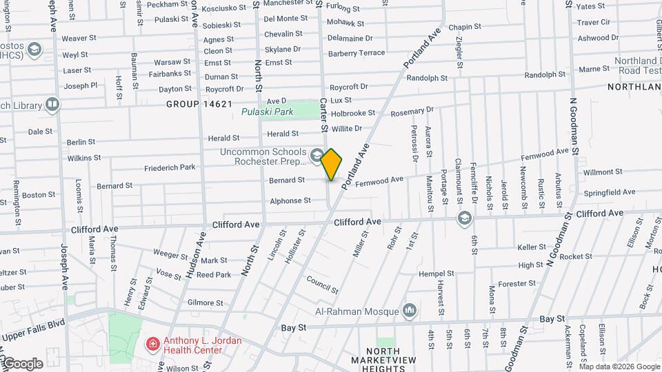 64 Carter St Map and Location Details