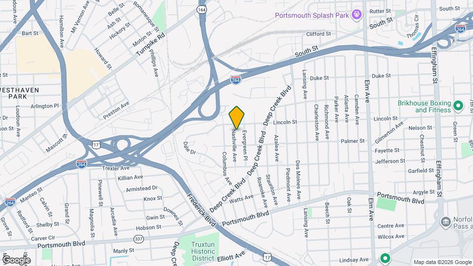 1913 Nashville Ave Map and Location Details