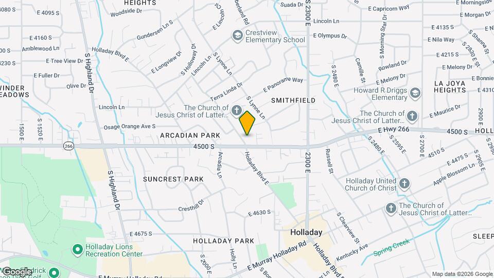 4467 S Albright Dr Map and Location Details