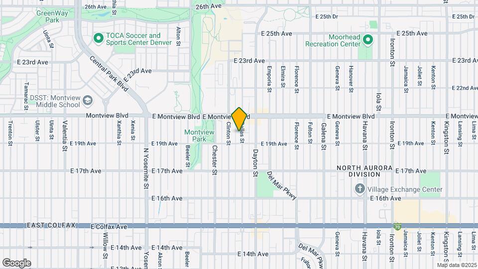 1923 Dallas St Map and Location Details