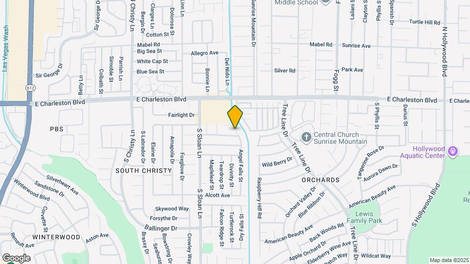 5968 Hickory Nut Ave Map and Location Details