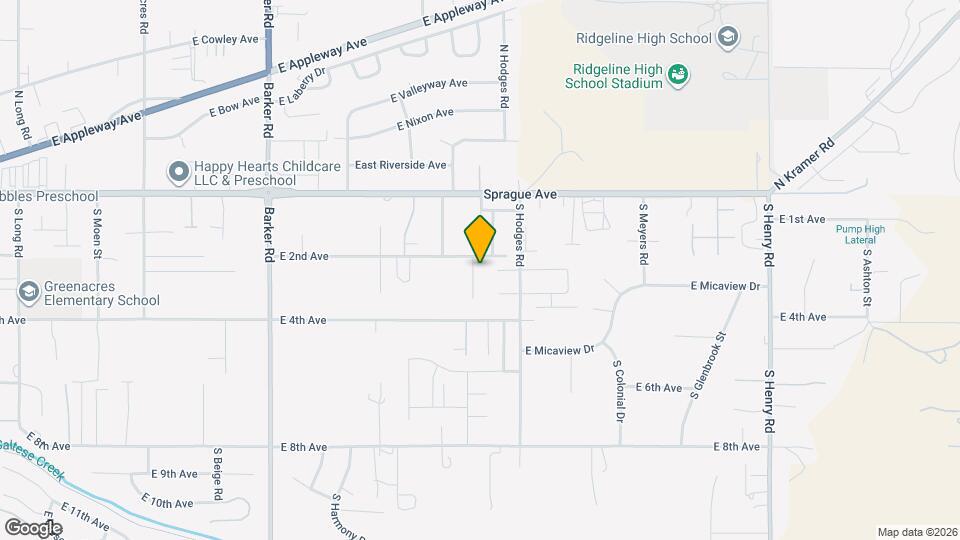 207 S Grady Ln Mapa y Detalles de la Ubicación
