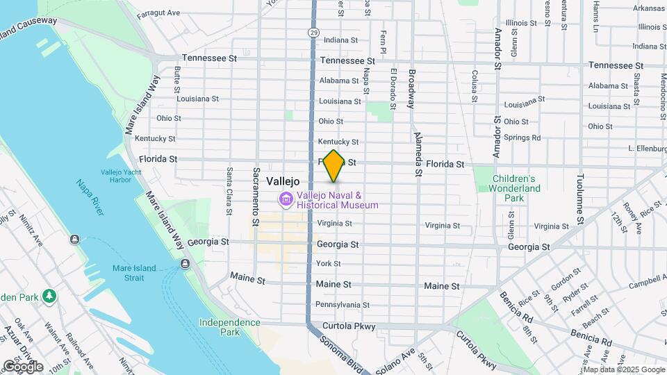 639 Carolina St Map and Location Details