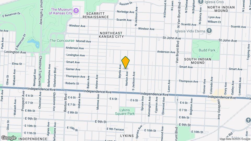 418 Norton Ave Mapa y Detalles de la Ubicación