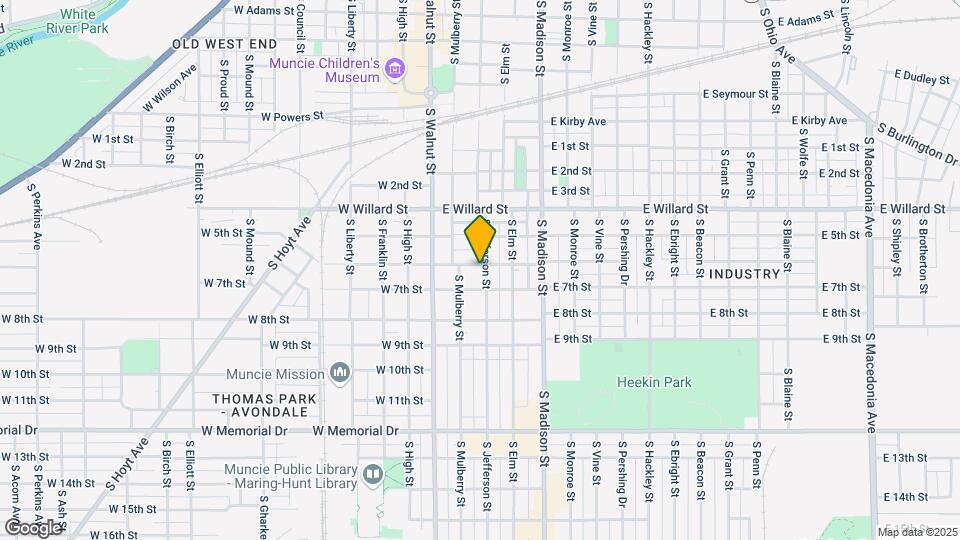 221 E 6th St Map and Location Details
