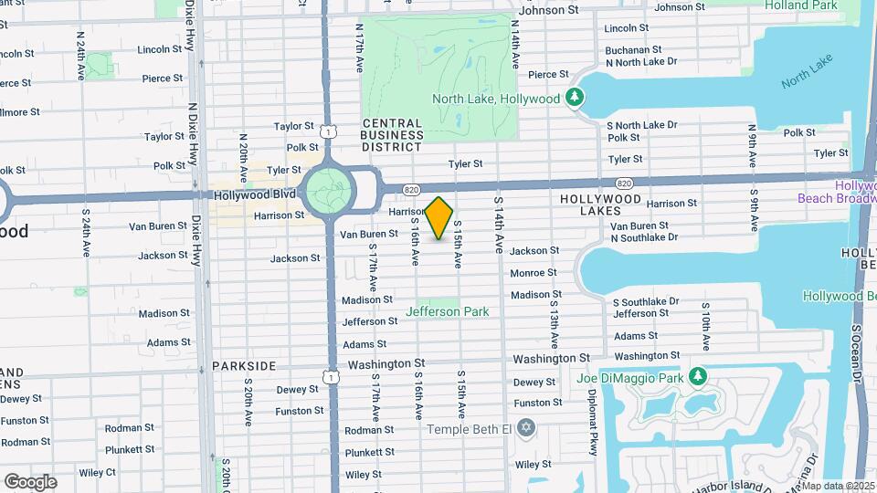 1527 Jackson St Map and Location Details