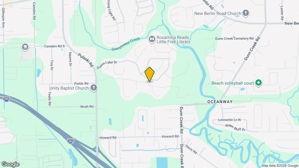 1403 Creek Point Blvd Map and Location Details