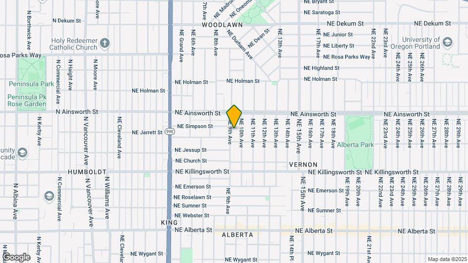5830-5844 NE 9th Ave Map and Location Details
