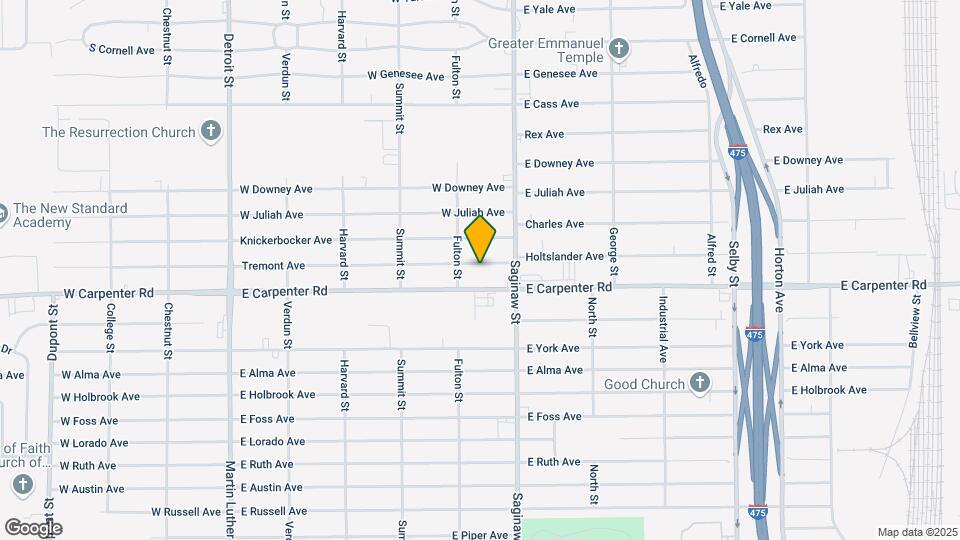 1037 Tremont Ave Map and Location Details