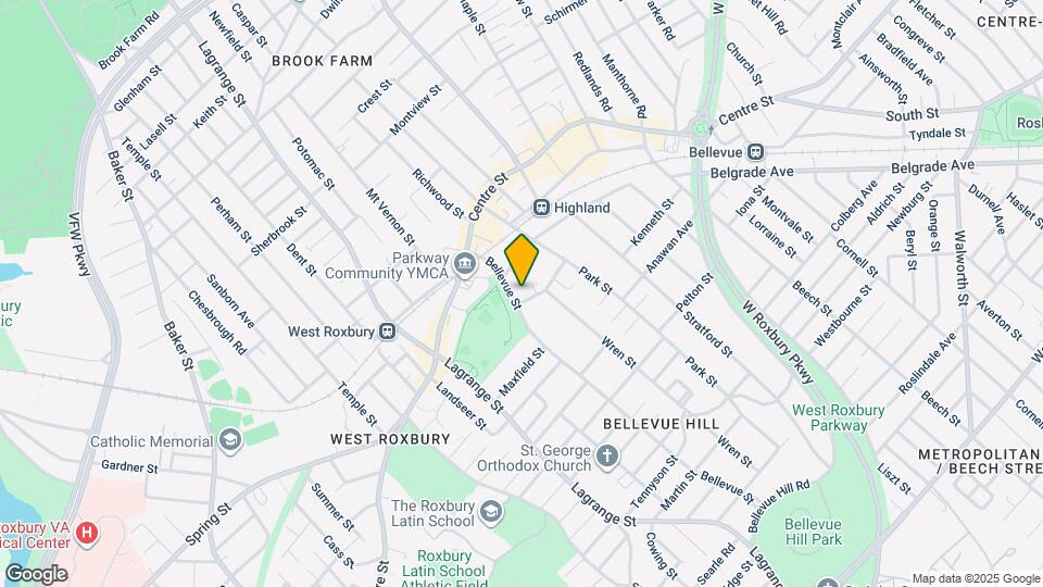 56 Bellevue St, Unit 56-B Map and Location Details