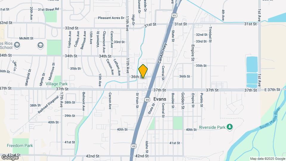 3605 Idaho St Map and Location Details