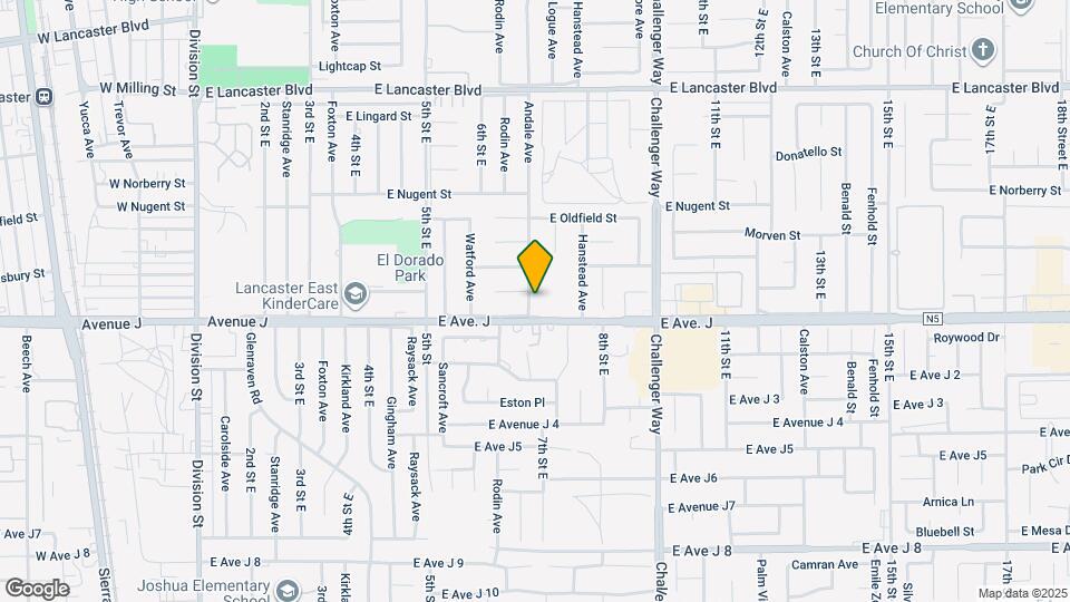 44414 Andale Ave Map and Location Details